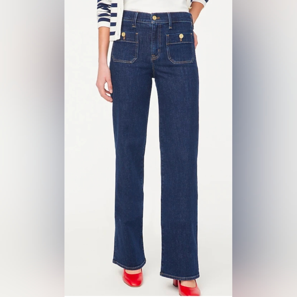 J. Crew Slim-Wide Leg Jeans NWT